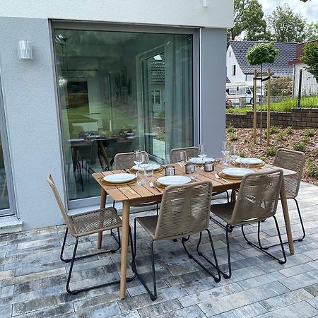 Zugzuflucht-Neues, Modernes Ferienhaus Freiberg Exteriör bild
