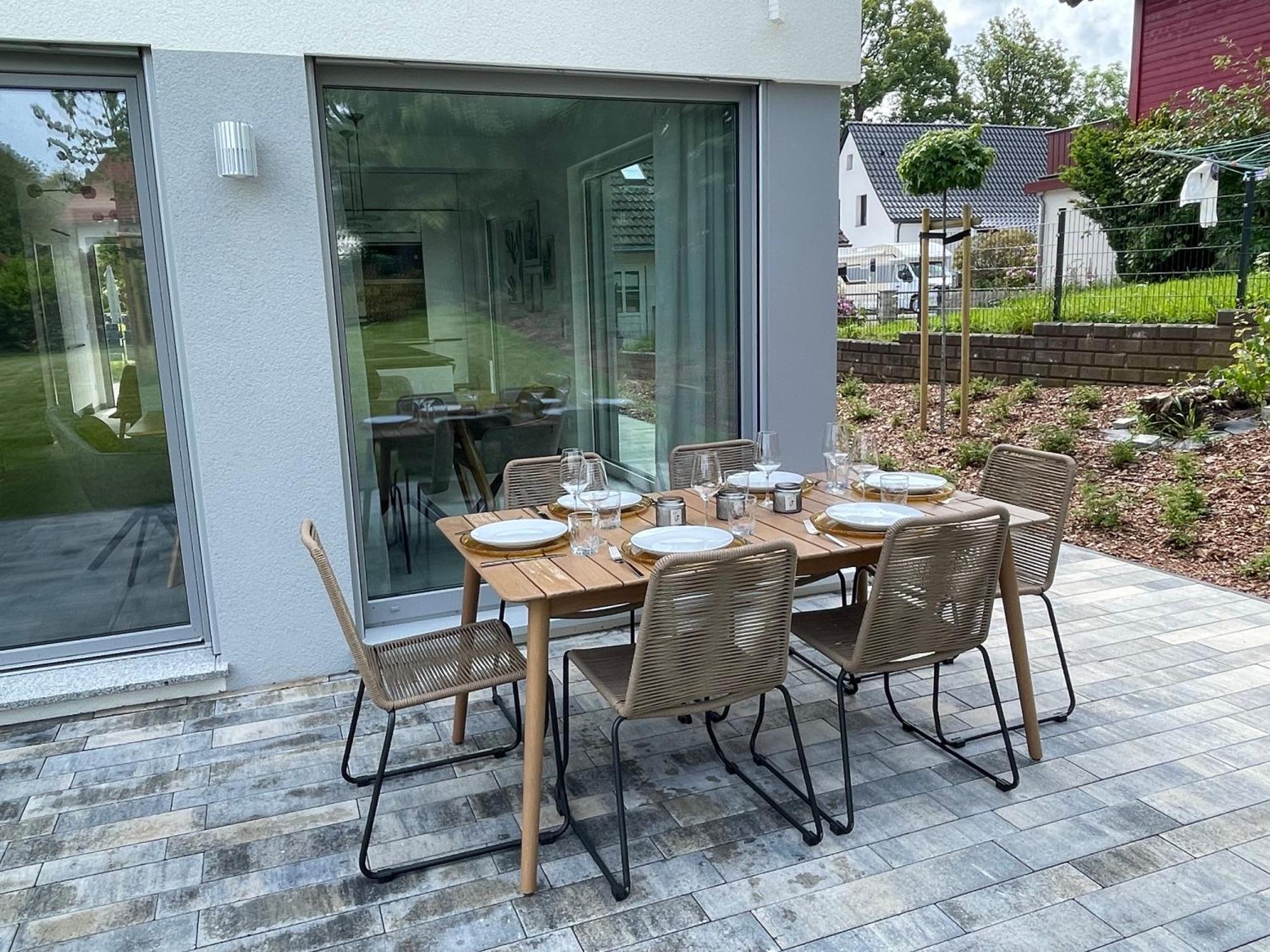 Zugzuflucht-Neues, Modernes Ferienhaus Freiberg Exteriör bild