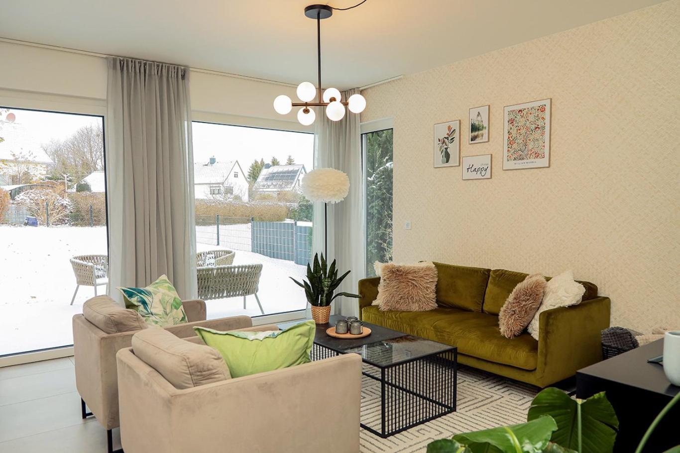 Zugzuflucht-Neues, Modernes Ferienhaus Freiberg Exteriör bild
